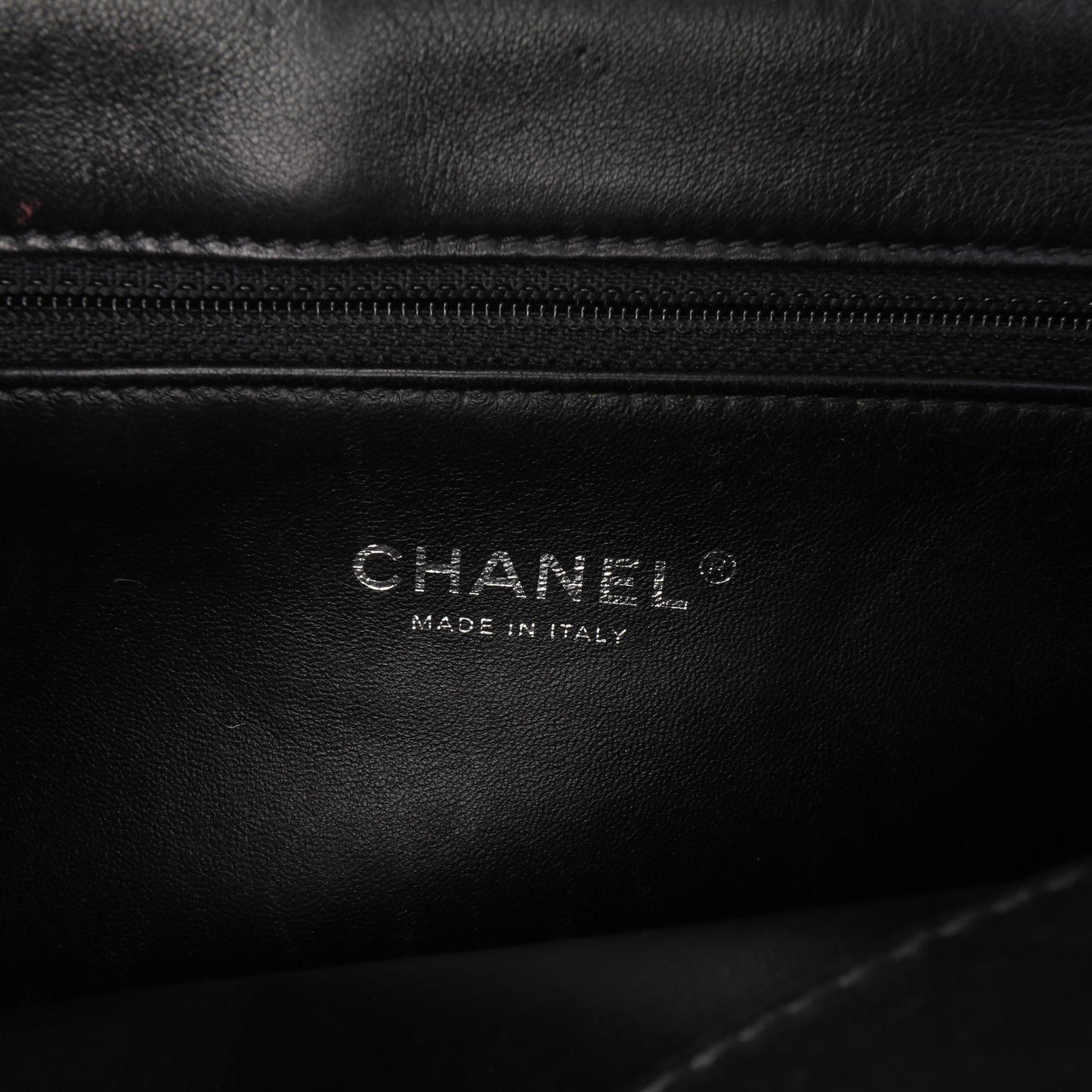 Chanel Quilted Calfskin Double Chain Top Handle Flap