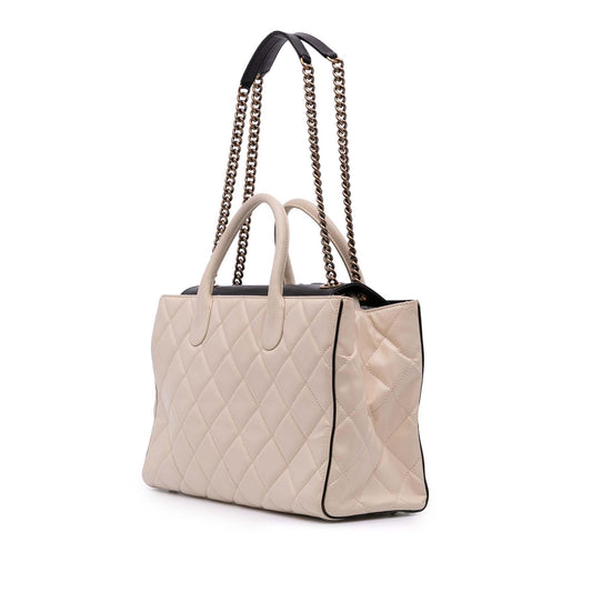 Chanel Quilted Calfskin Portobello Satchel