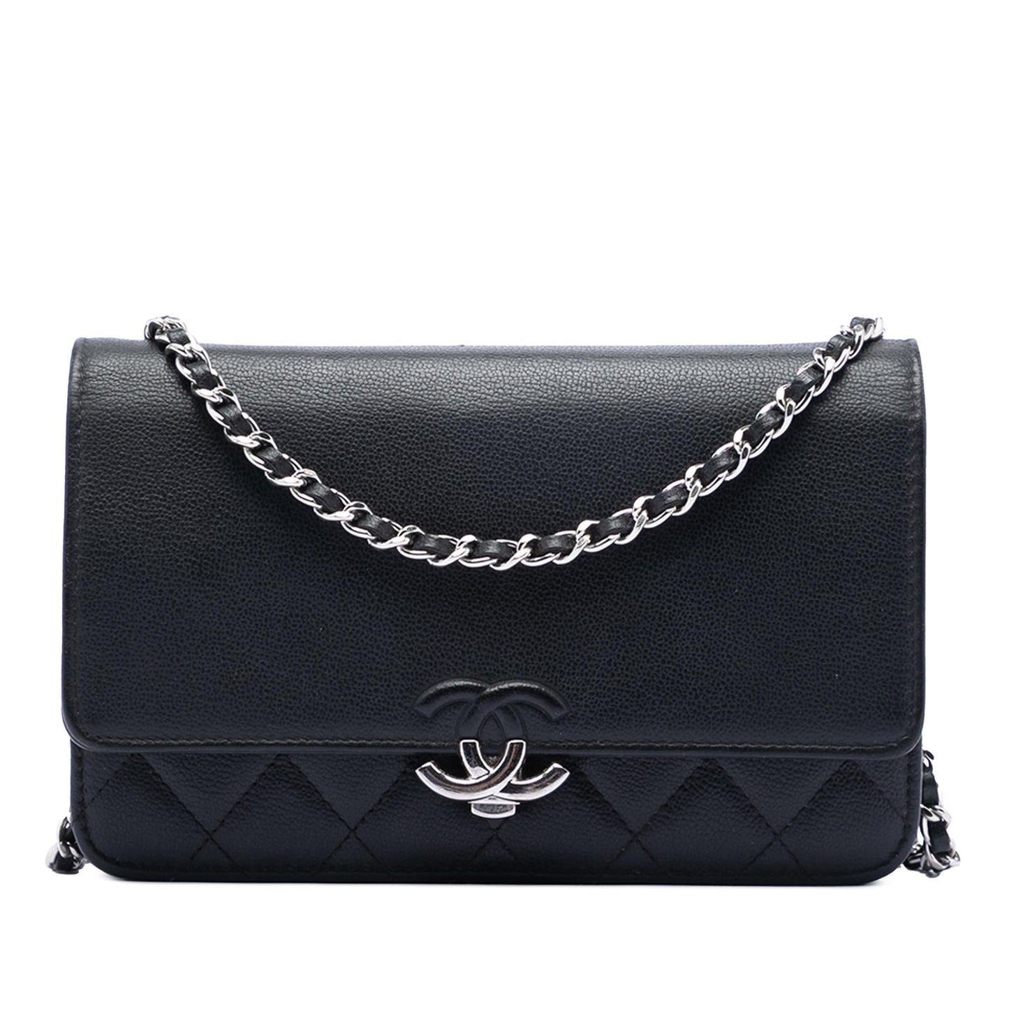 Chanel Quilted Calfskin Urban Companion Wallet on Chain