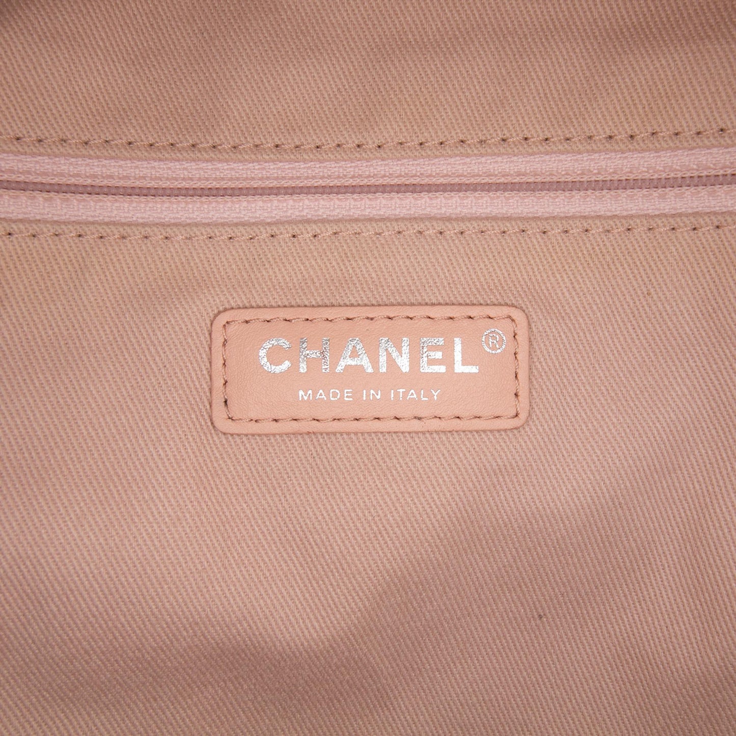 Chanel Quilted Canvas Front Pocket Fringe Backpack