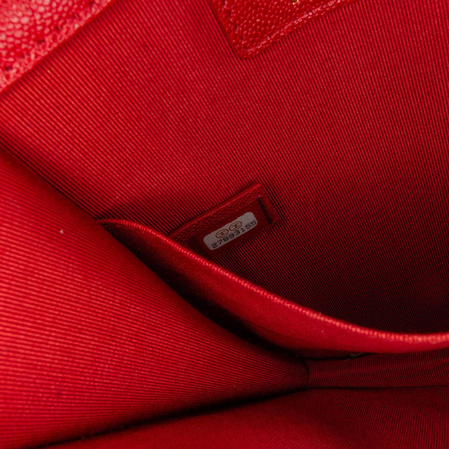 Chanel Quilted Caviar North South Boy Flap
