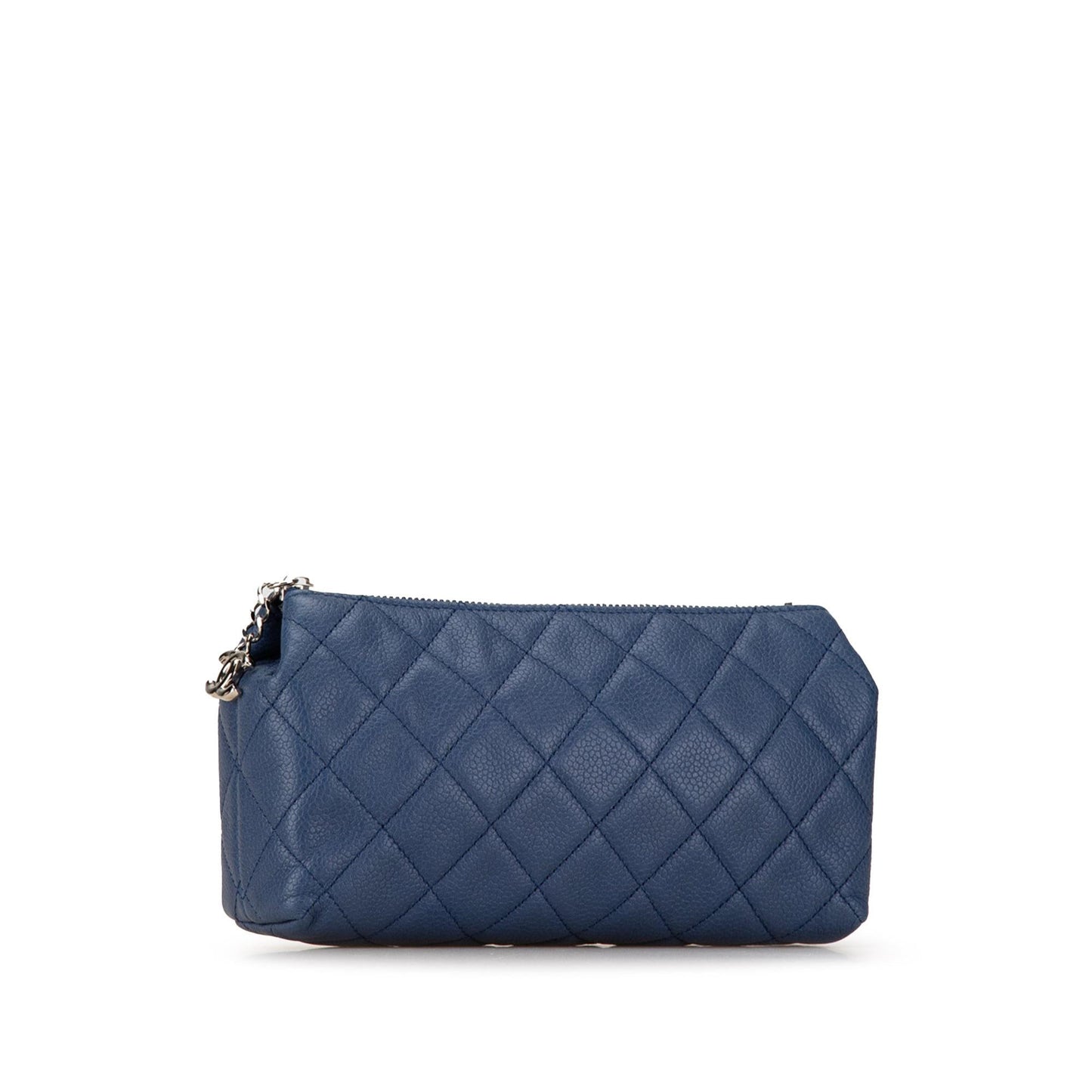 Chanel Quilted Caviar Pouch (SHG-Q8nLiP)