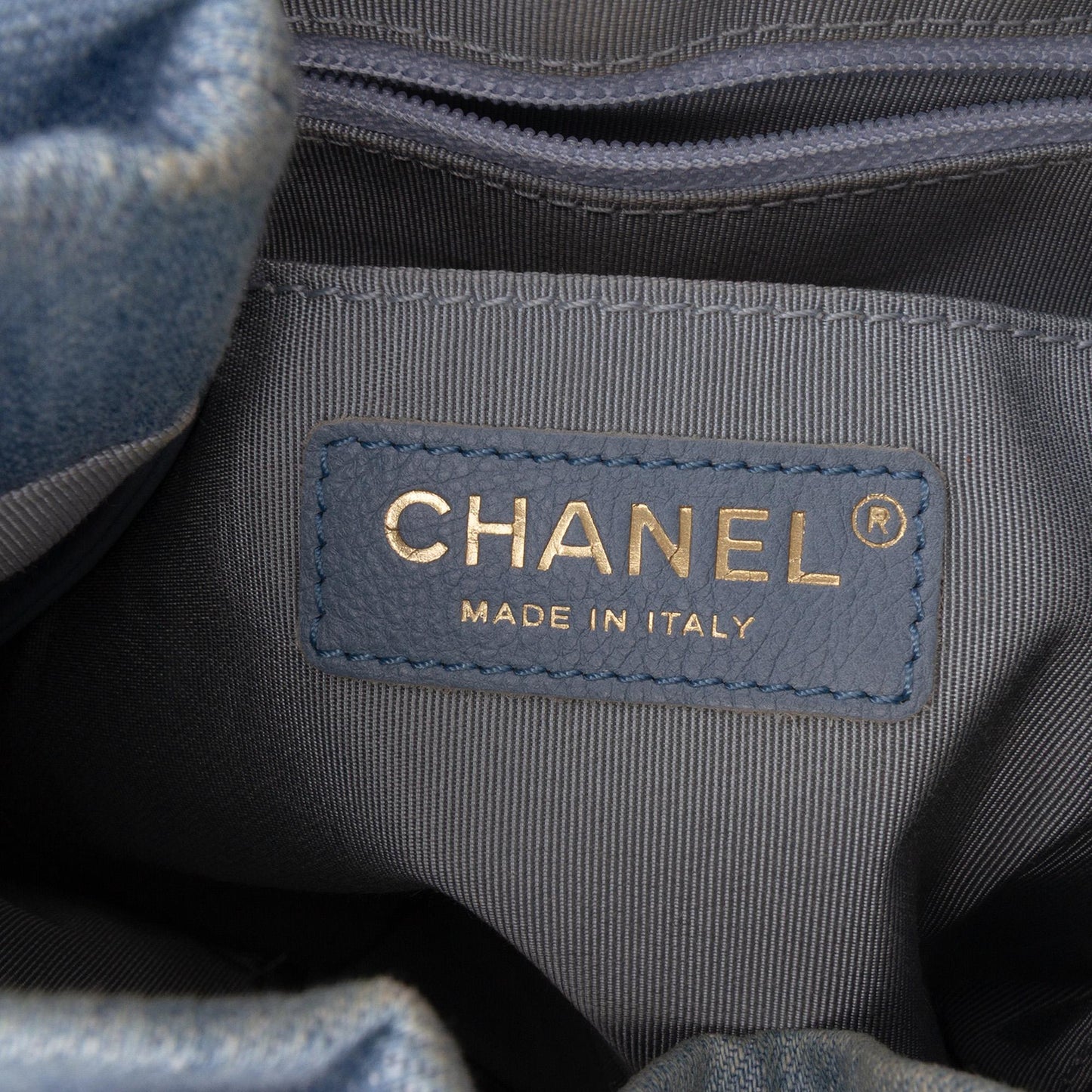Chanel Quilted Denim Urban Spirit Bucket Bag