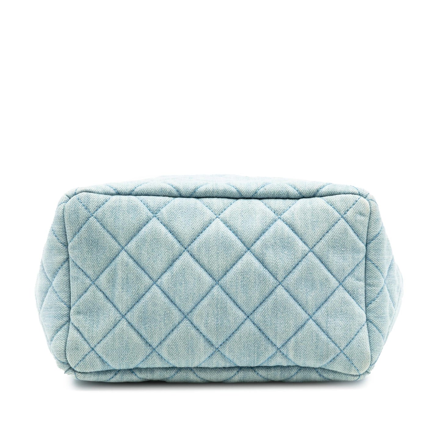 Chanel Quilted Denim Urban Spirit Bucket Bag