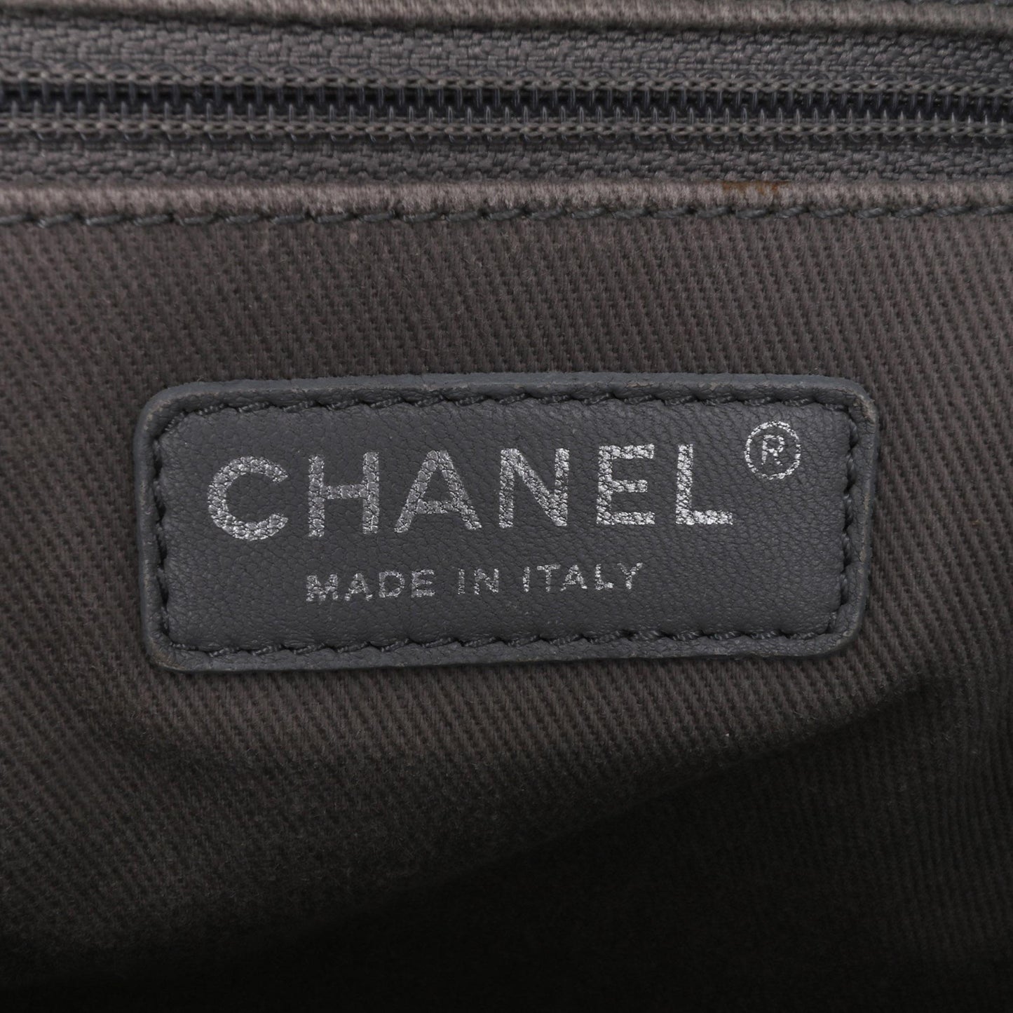 Chanel Quilted Iridescent Calfskin Relax CC Satchel