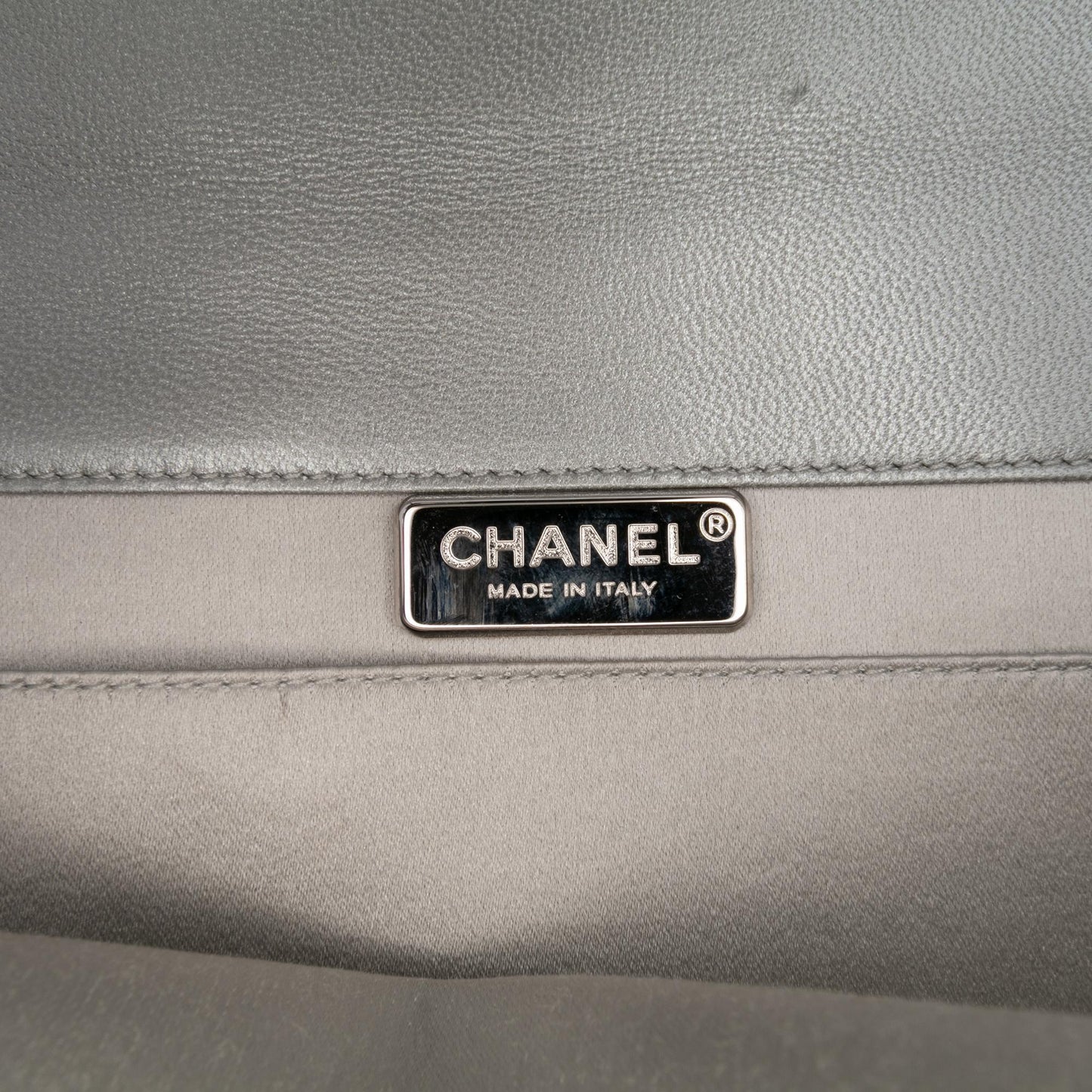Chanel Quilted Lambskin Boy Flap Clutch