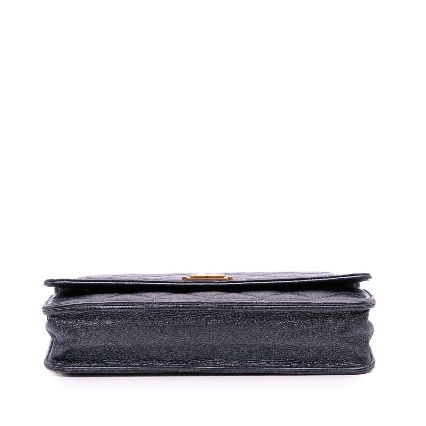 Chanel Quilted Lambskin Boy Wallet On Chain