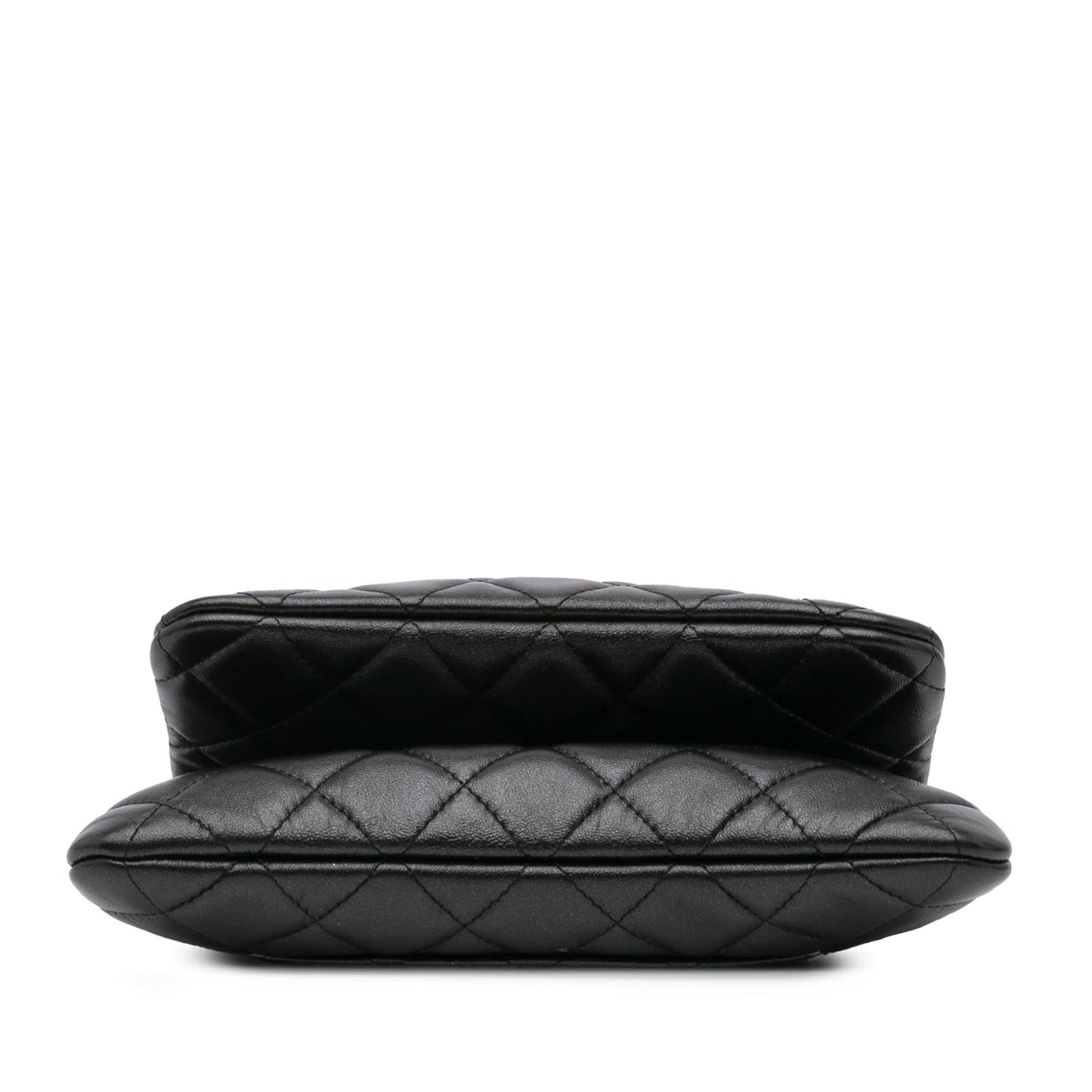 Chanel Quilted Lambskin Double Case with Chain