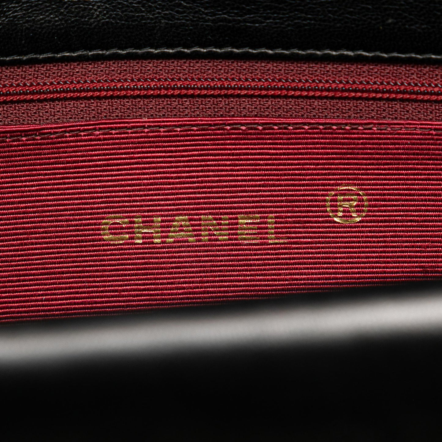 Chanel Quilted Lambskin Half Moon Double Flap