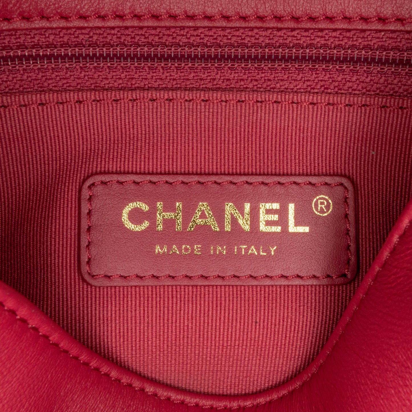 Chanel Quilted Lambskin On And On Flap