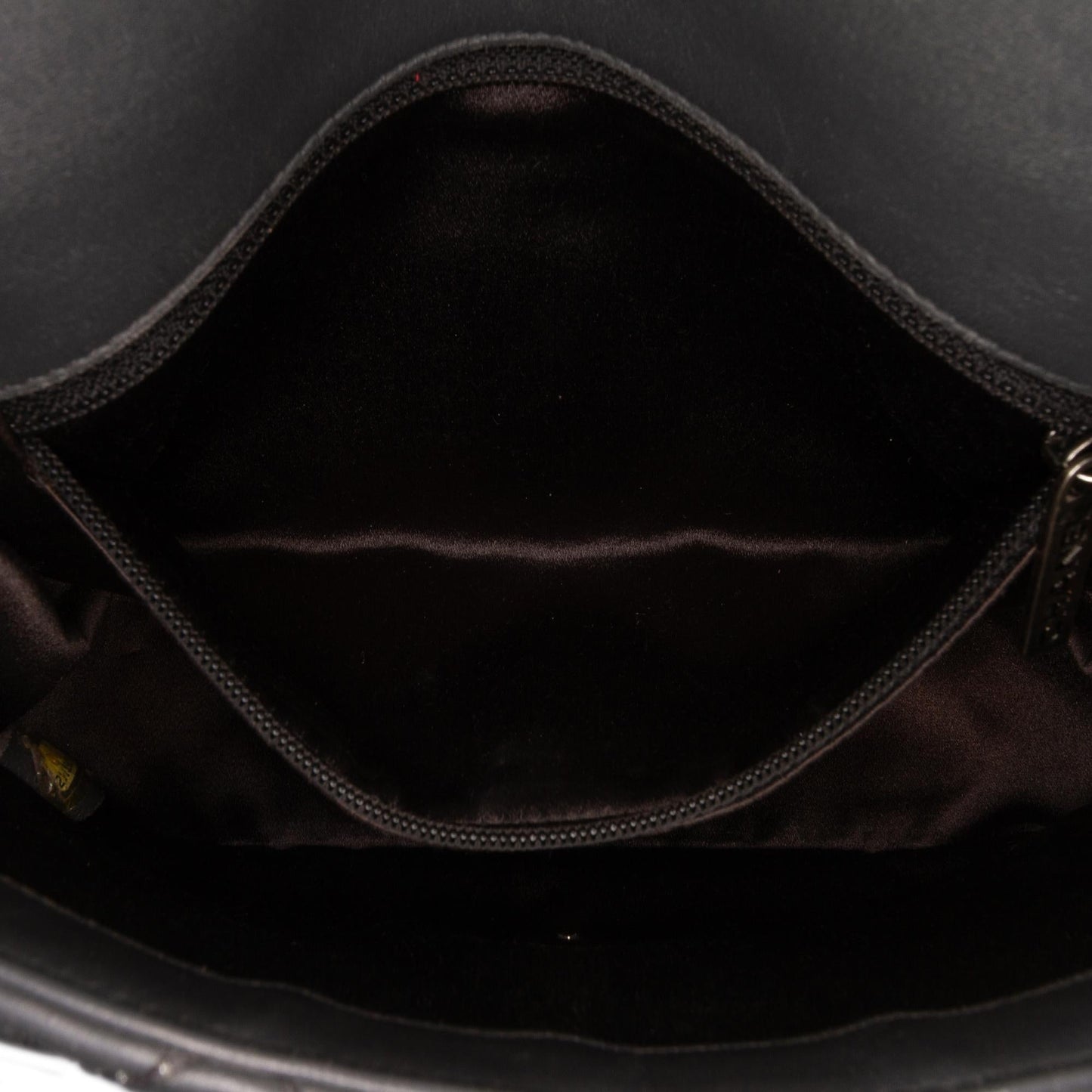 Chanel Quilted Lambskin Stitched Single Flap