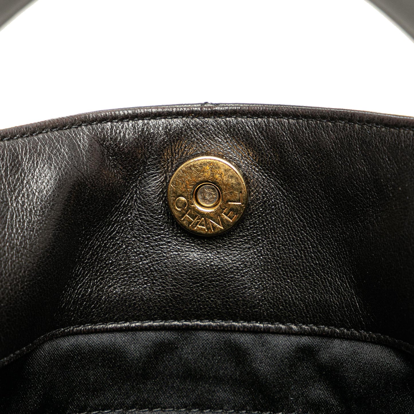 Chanel Quilted Lambskin Tassel Chain Tote