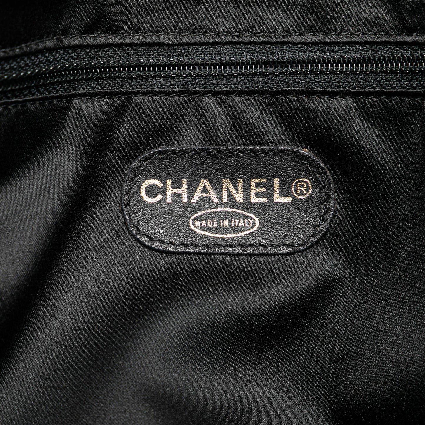 Chanel Quilted Lambskin Tassel Chain Tote