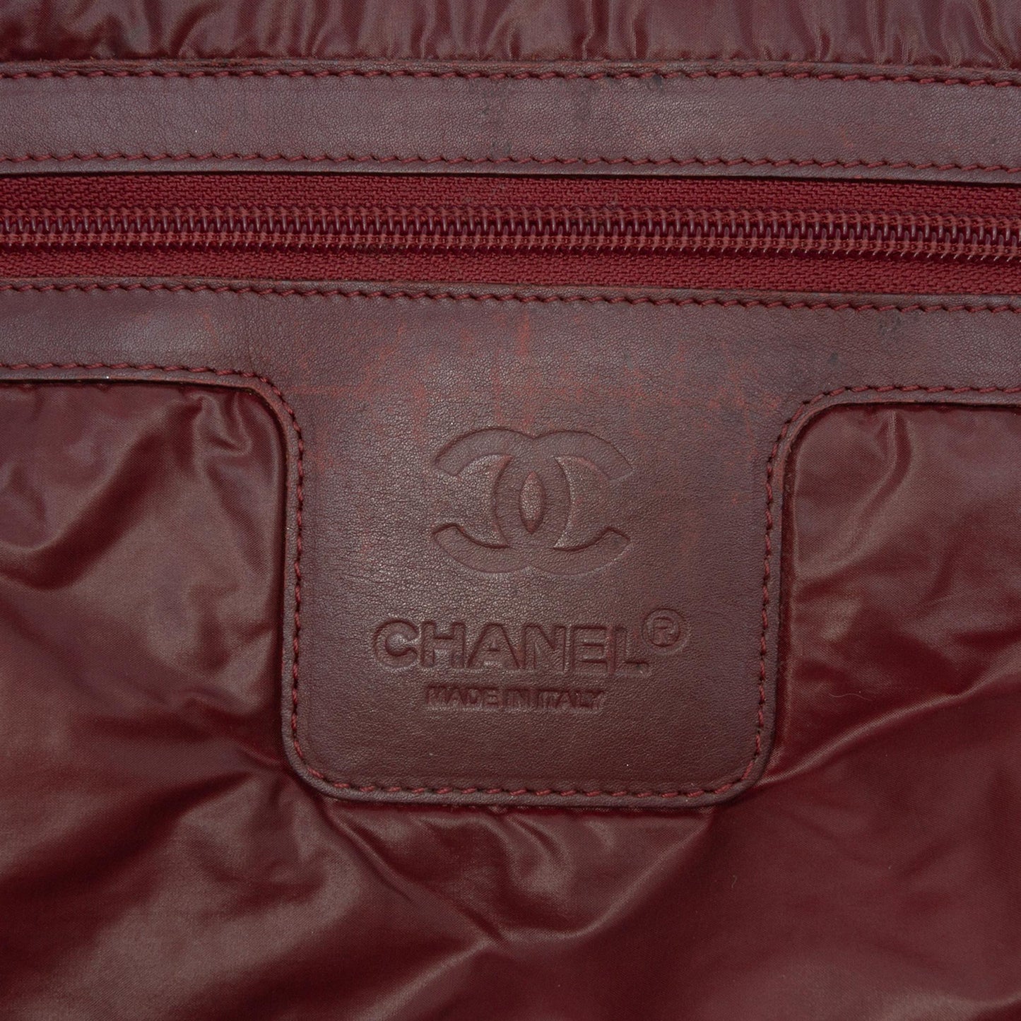 Chanel Quilted Nylon Coco Cocoon Bowler Bag
