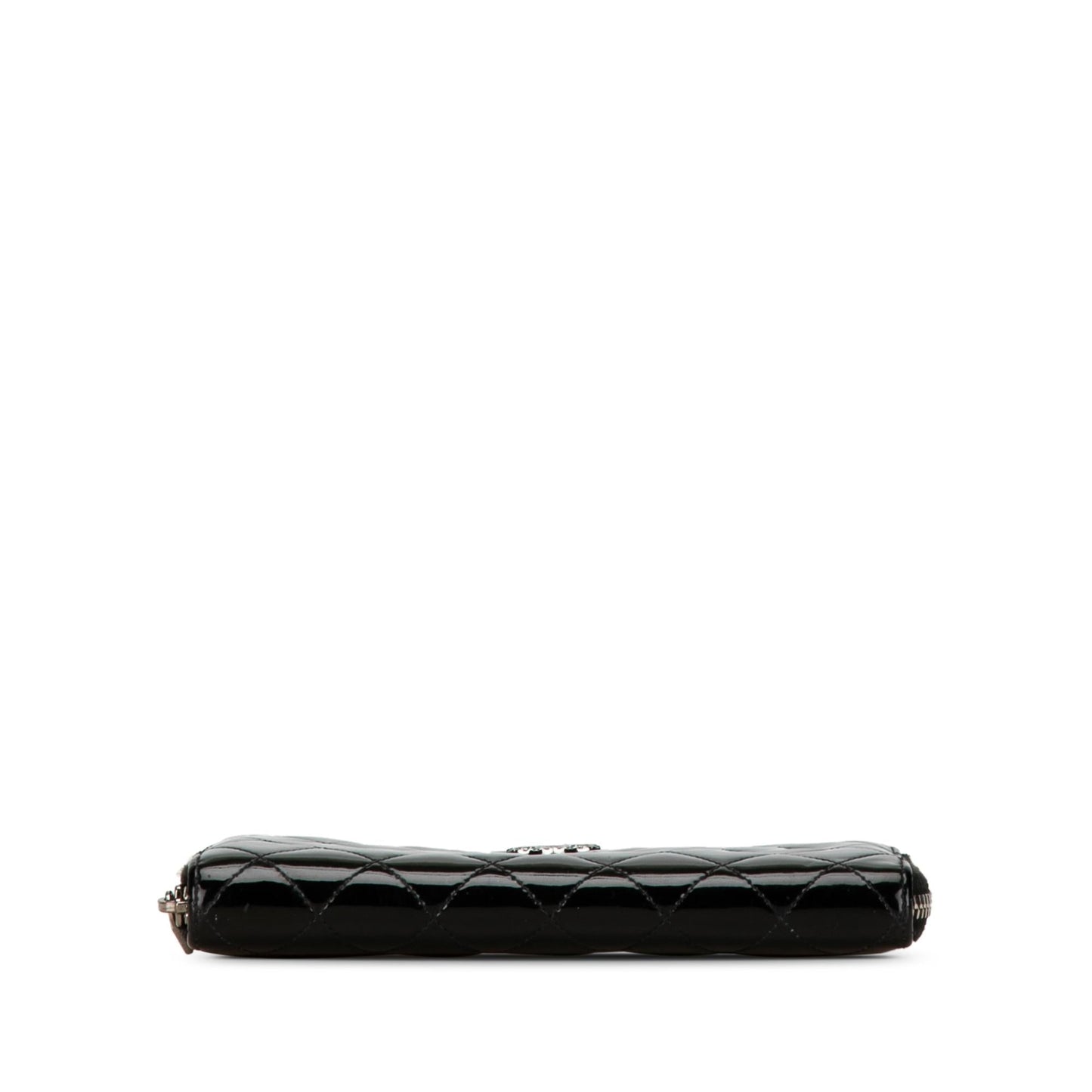 Luxury Chanel Quilted Patent Brilliant Zip Around Wallet (SHG-9dsHwF)
