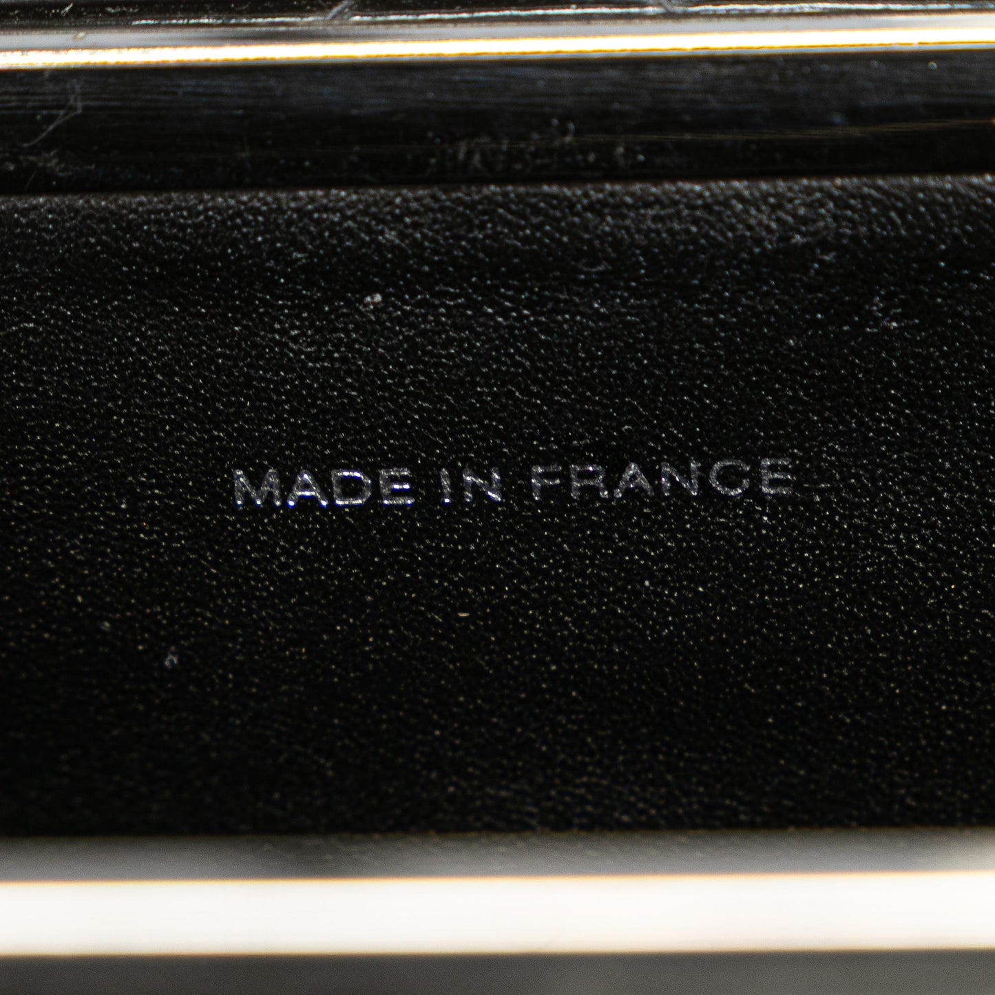 Chanel Quilted Patent Leather Box Handbag