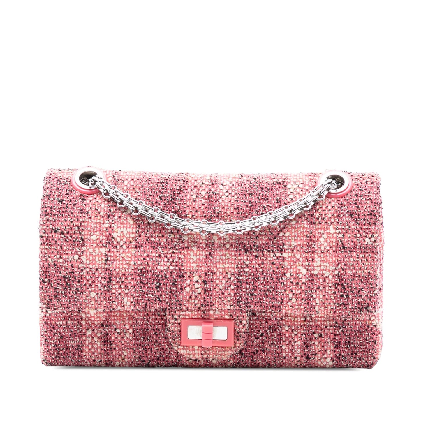 Chanel Quilted Tweed Reissue 2.55 Double Flap 225