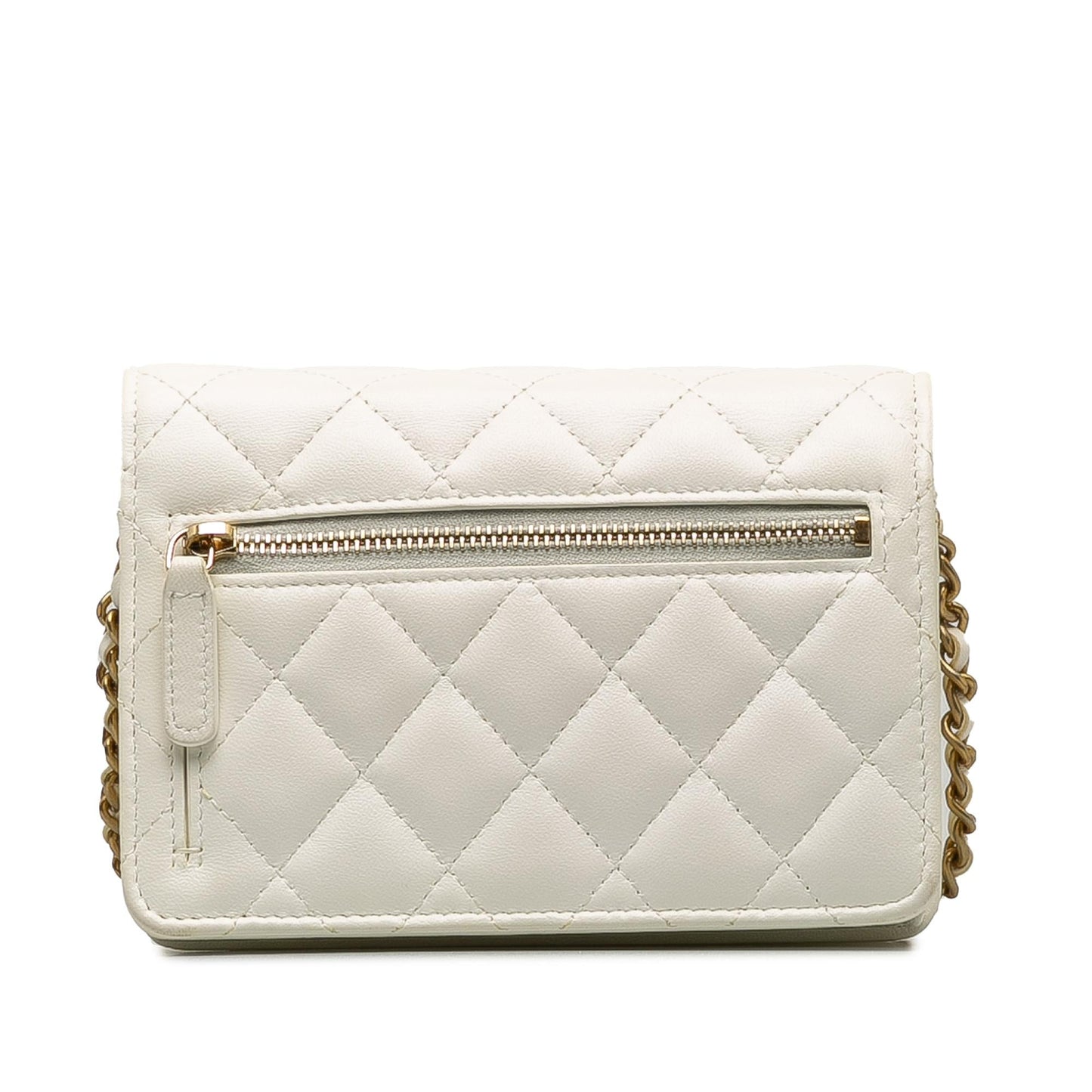 Chanel Romance Lambskin Wallet On Chain (SHG-tedsJV)