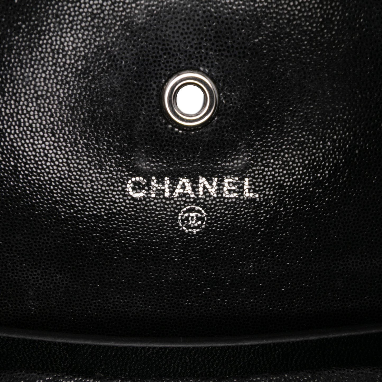 Chanel Sequined Goatskin CC Crystal Wallet On Chain