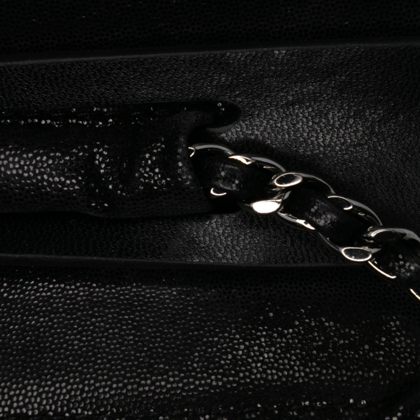 Chanel Sequined Goatskin CC Crystal Wallet On Chain