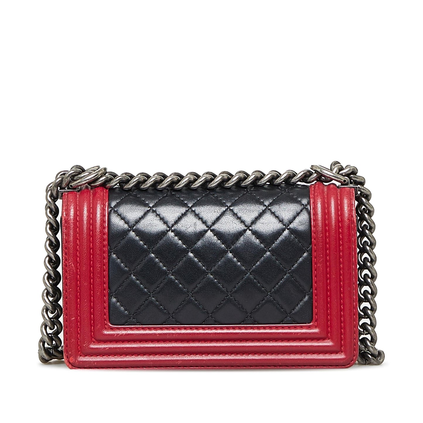 Chanel Small Bicolor Boy (SHG-Lo3vLn)