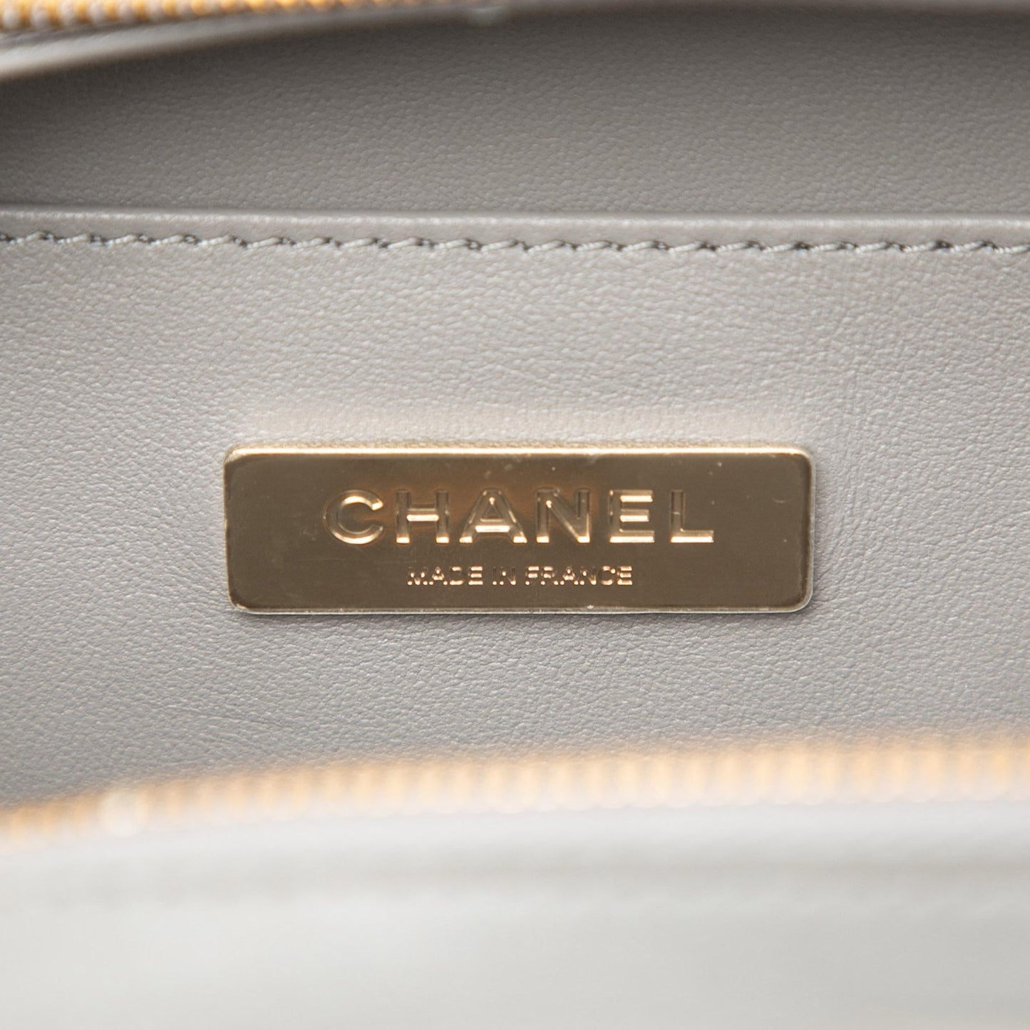 Chanel Small CC Quilted Calfskin Top Handle Convertible Vanity Case
