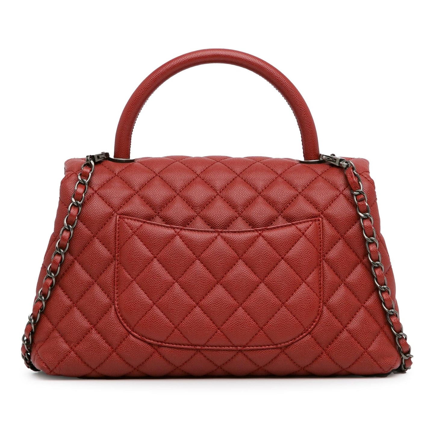 Chanel Small Caviar Coco Top Handle Bag (SHG-f1R70w)