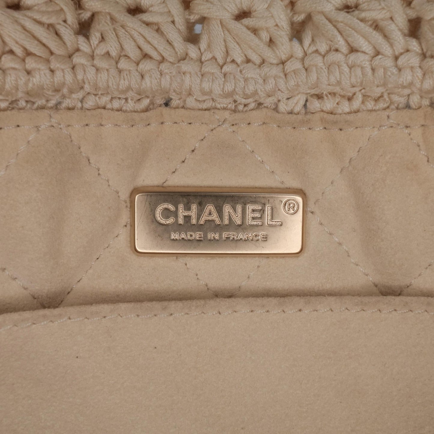 Chanel Small Crochet Cotton Camellia Flap