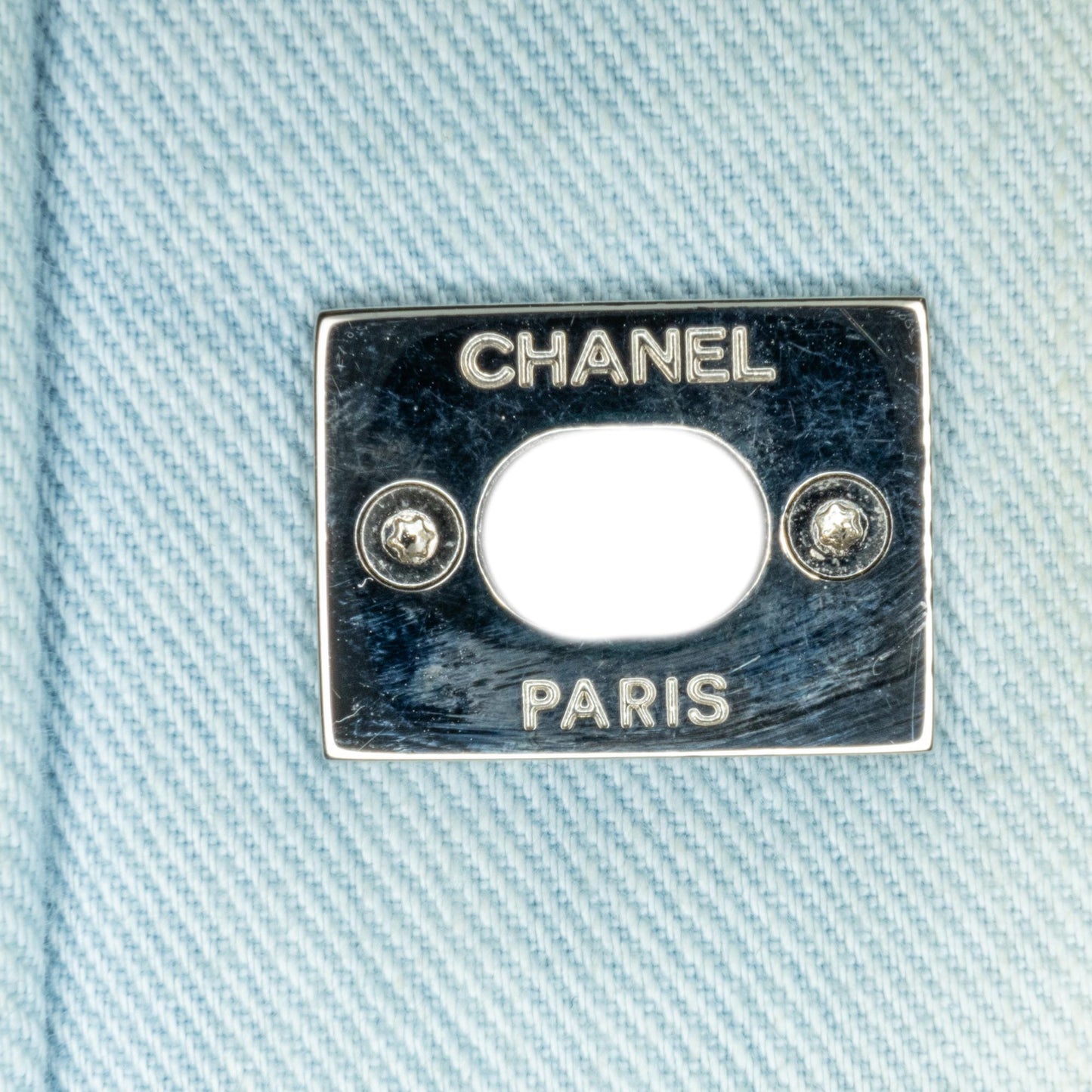 Chanel Small Denim Canebiers Net Flap
