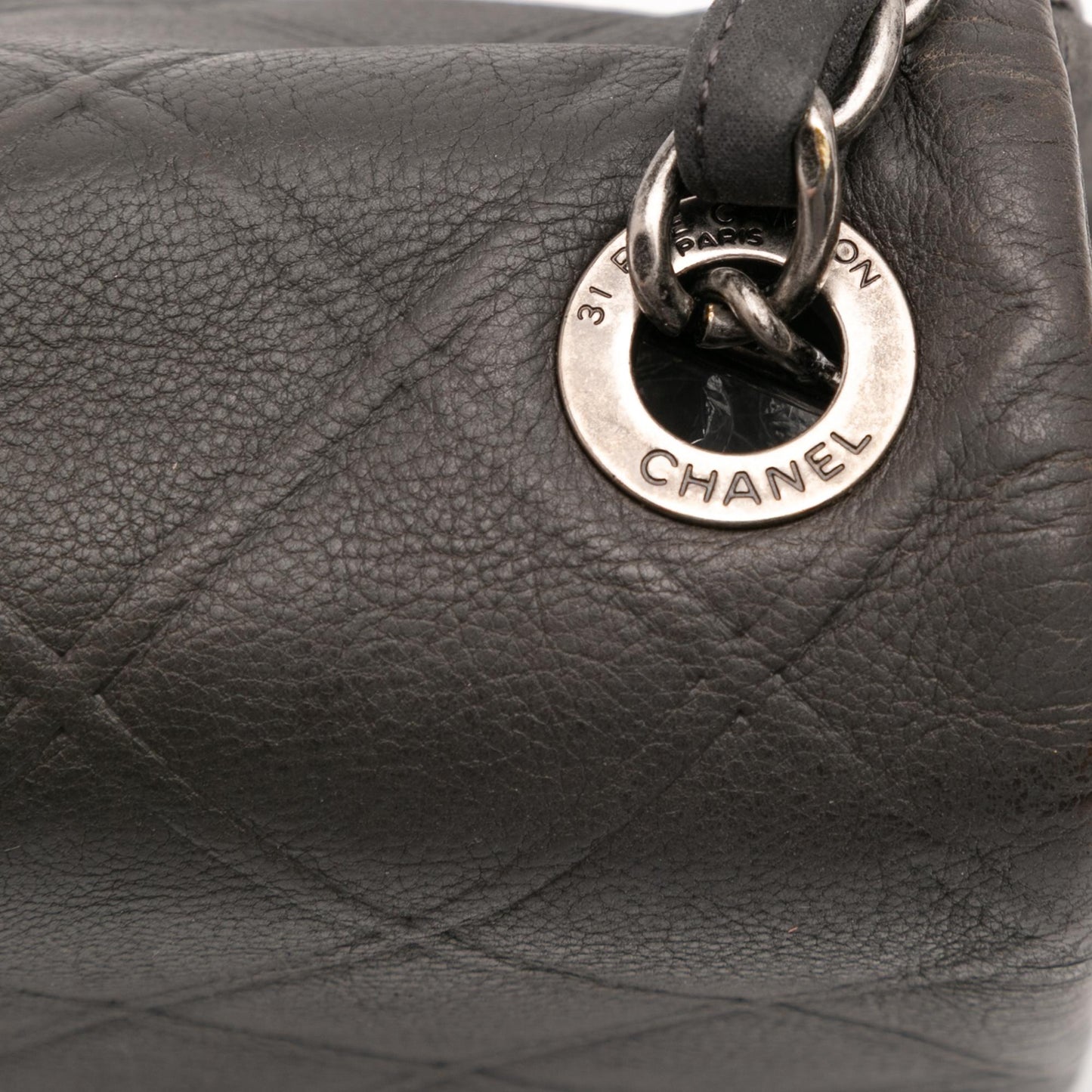 Chanel Small Diamond Embossed Calfskin New Chic Flap