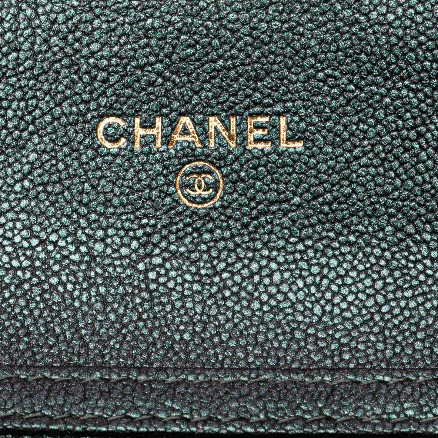 Chanel Small Iridescent Caviar Single Flap