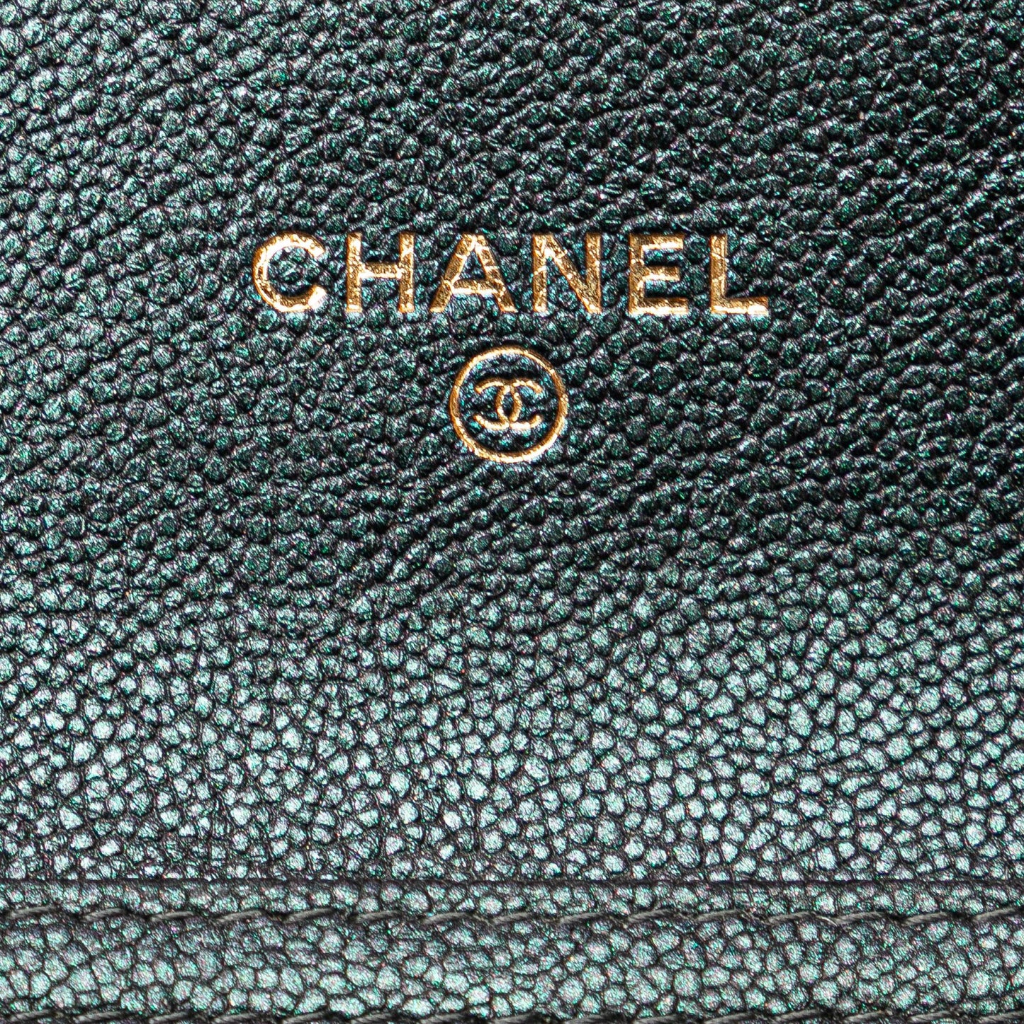 Chanel Small Iridescent Caviar Single Flap