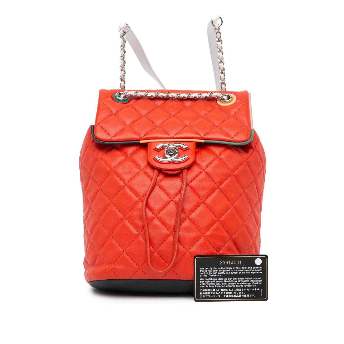 Chanel Small Lambskin Cuba Color Urban Spirit Backpack (SHG-gTF0hP)
