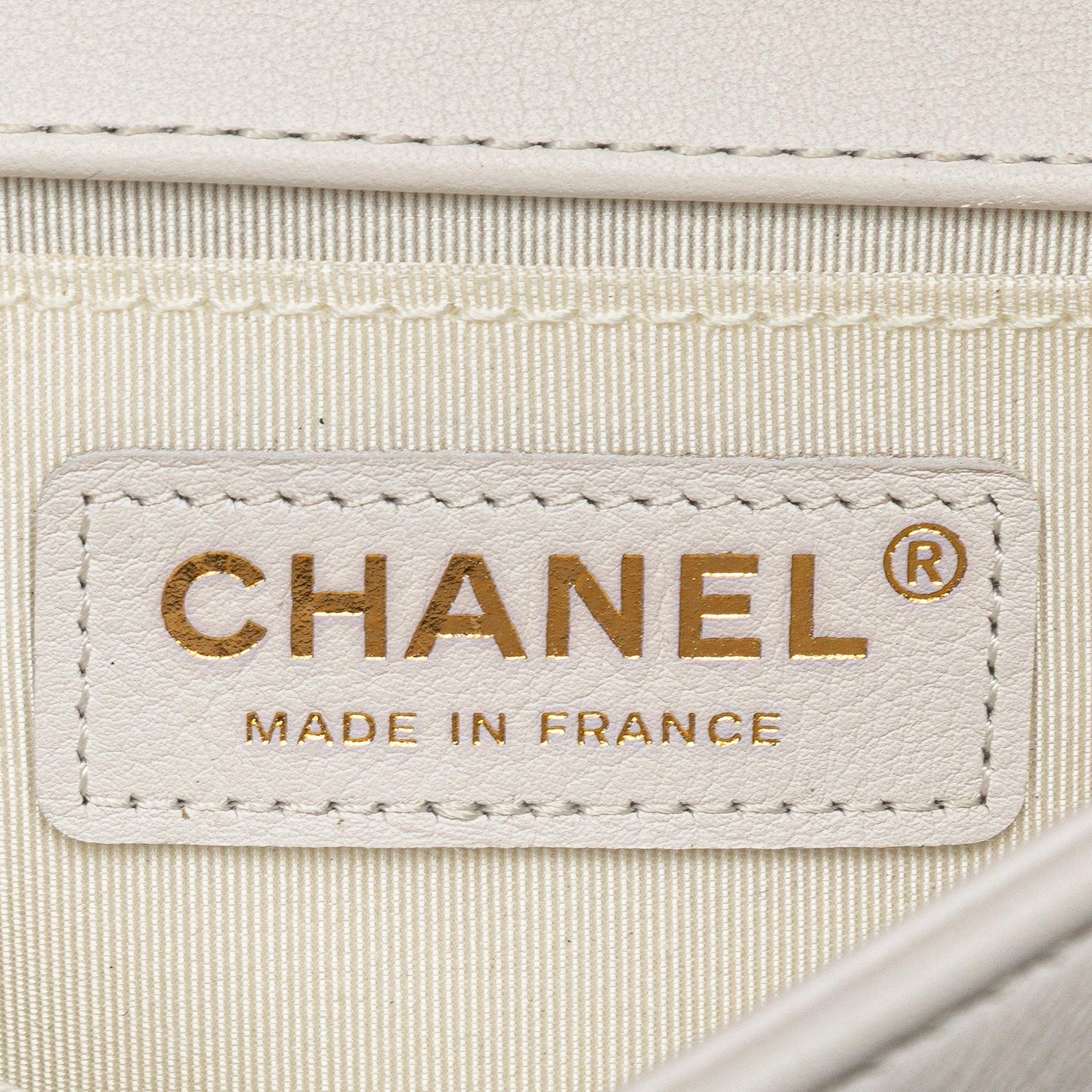 Chanel Small Lambskin Embroidered Boy Flap