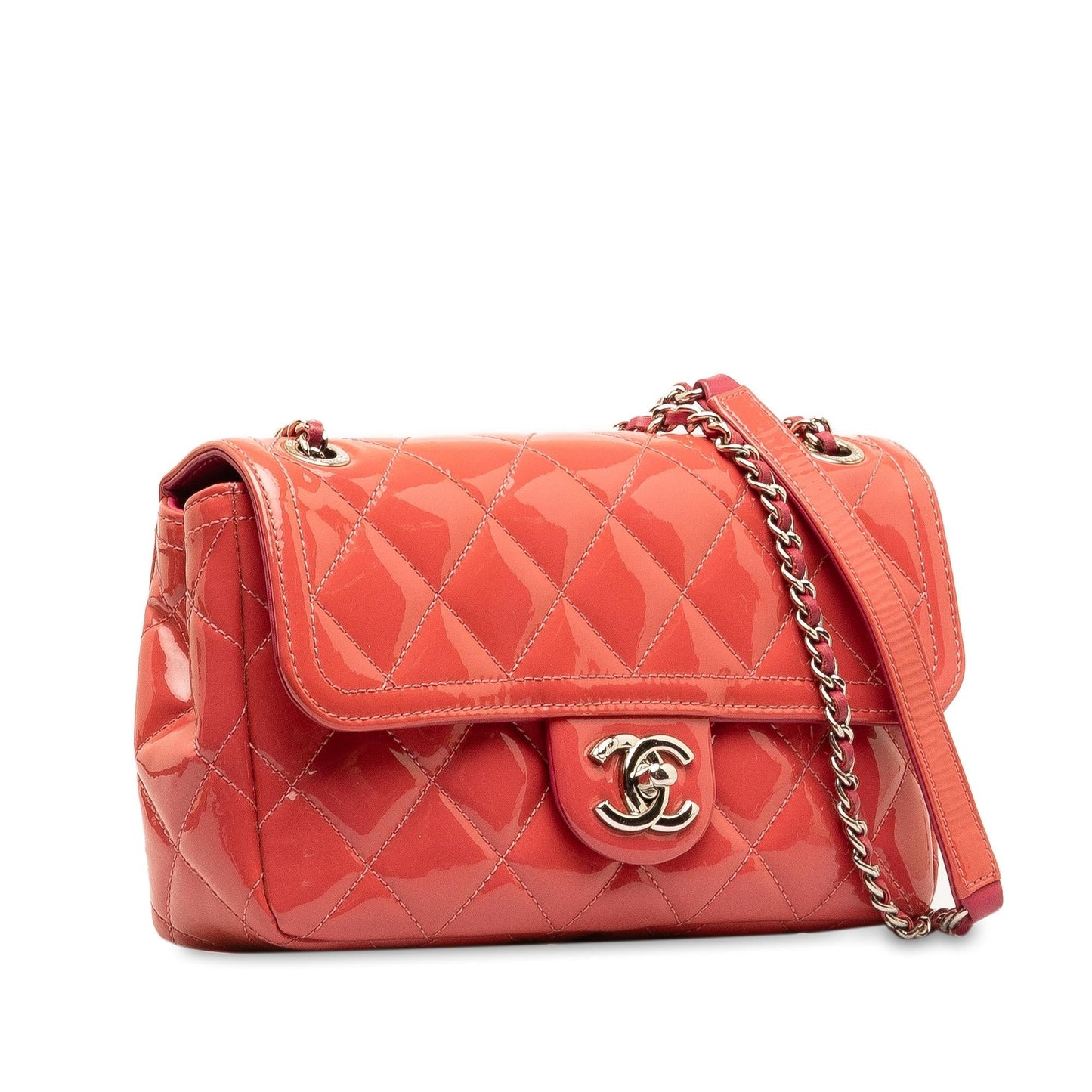 Luxury Chanel Small Patent Coco Shine Flap (SHG-Y18gc2)