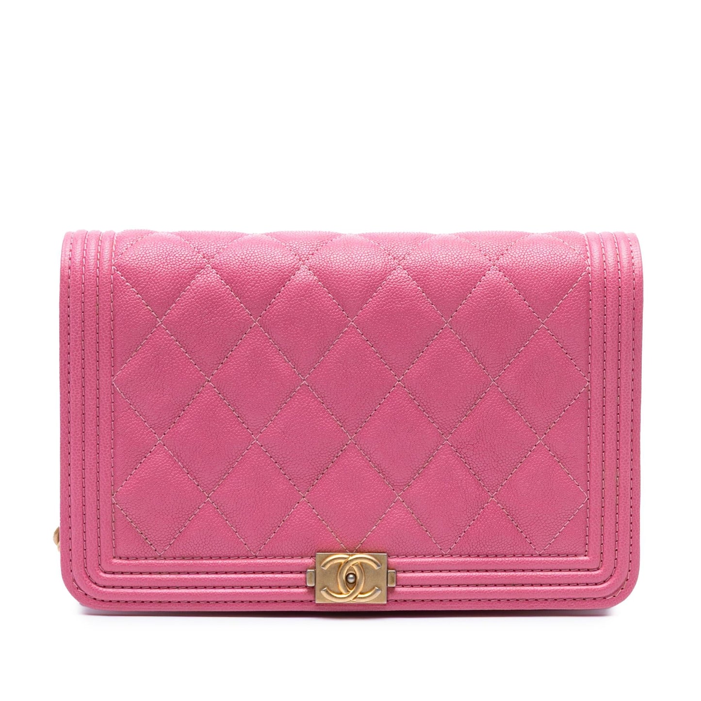 Chanel Small Quilted Caviar Boy Flap