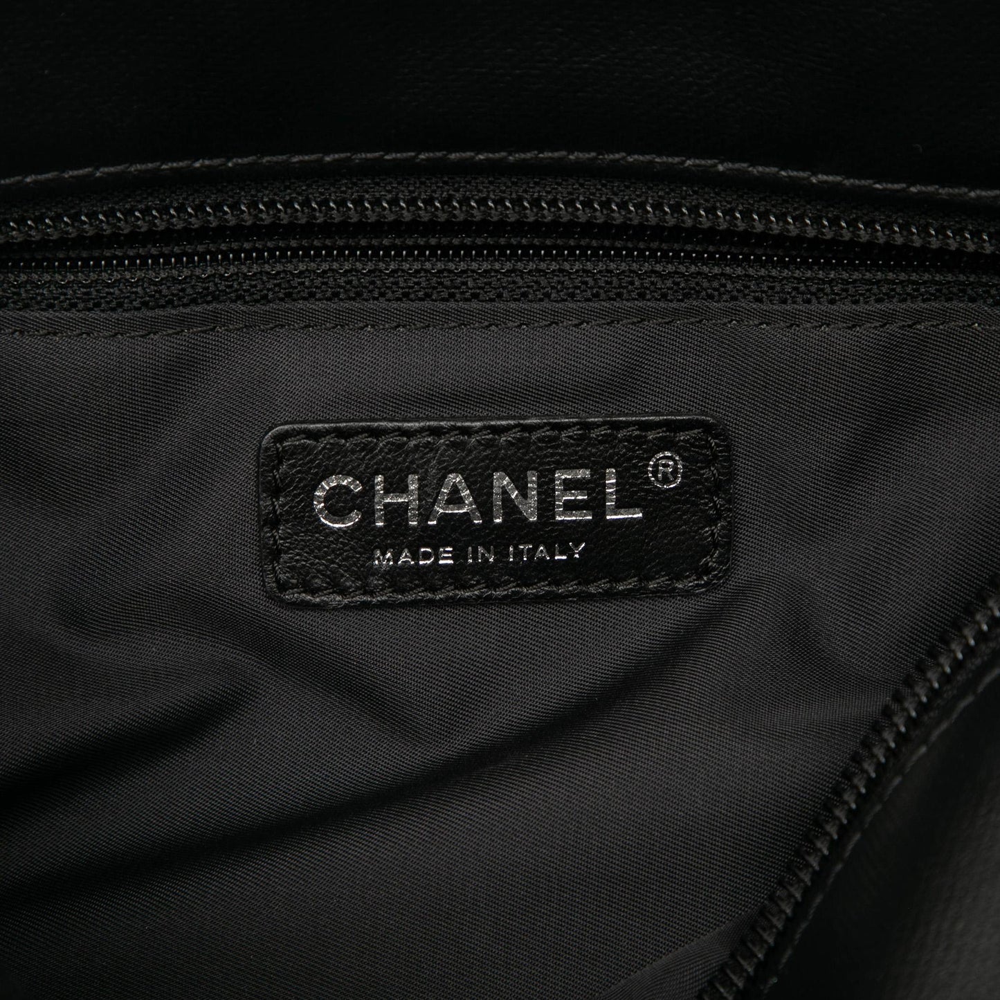 Chanel Small Quilted Coated Canvas Paris Biarritz Tote