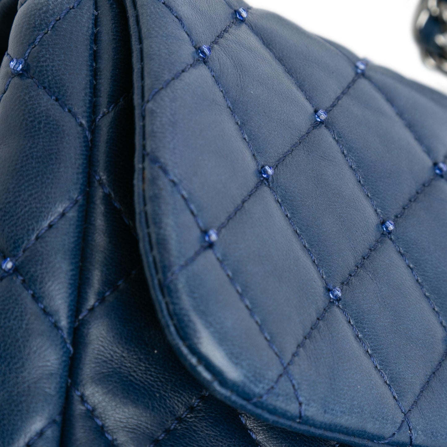 Chanel Small Quilted Lambskin Beaded Single Flap