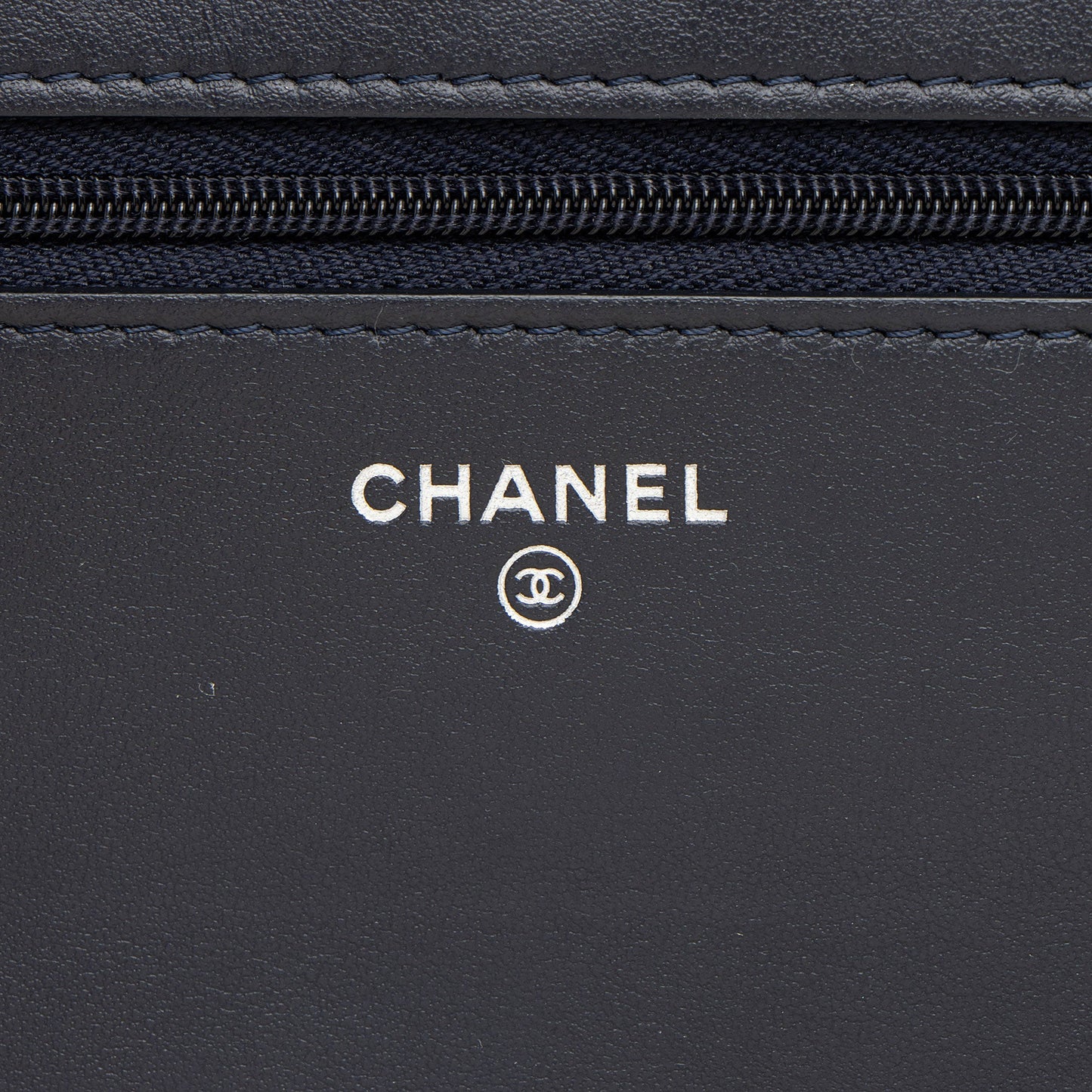Chanel Suede Crystal Cocostellar Wallet on Chain