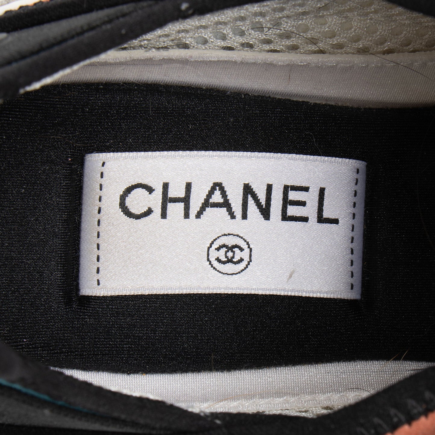 Chanel Suede Mesh CC Cap Toe Sneakers - Size 7.5 / 37.5