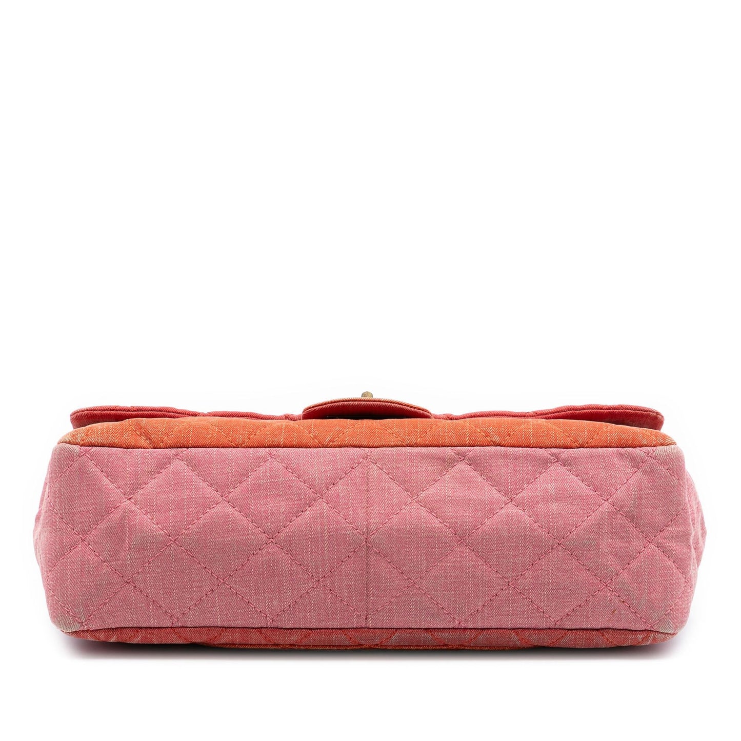 Chanel Tricolor Quilted Denim Reissue 2.55 Double Flap 227