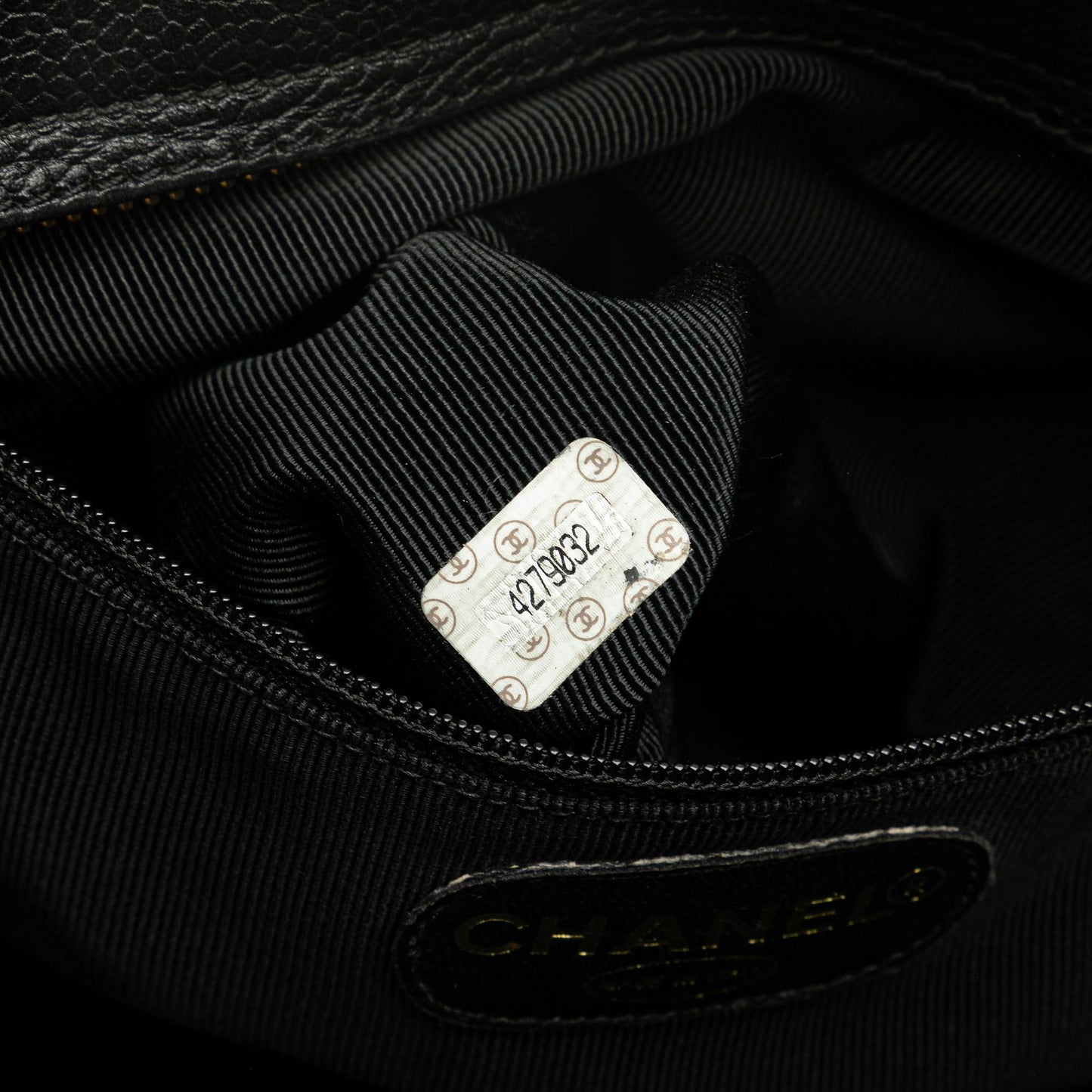 Chanel Triple CC Caviar Shoulder Bag