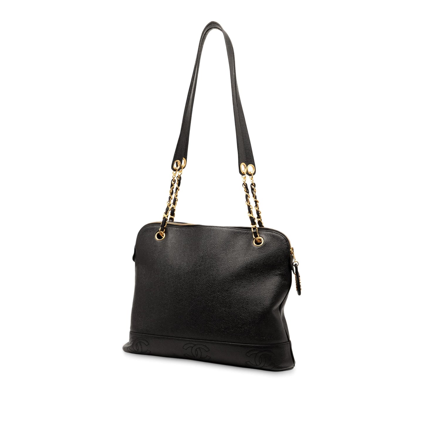 Chanel Triple CC Caviar Shoulder Bag
