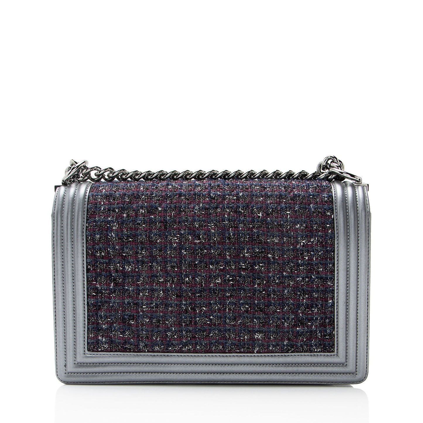 Chanel Tweed New Medium Boy Bag