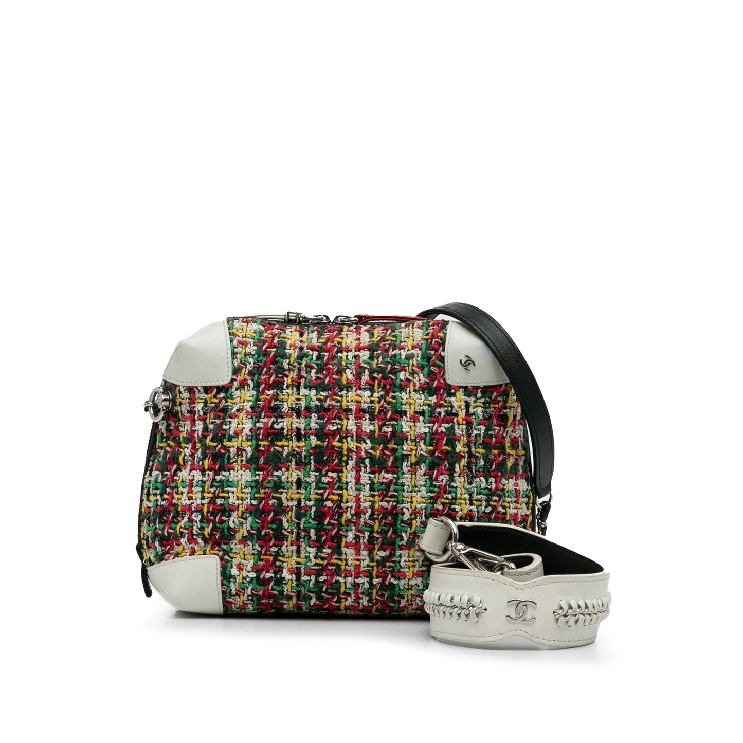 Chanel Tweed Street Allure Camera Bag (SHG-FMkfvs)