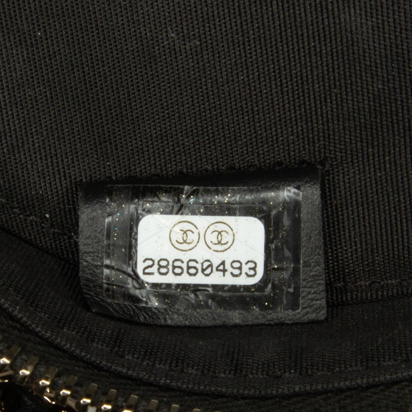 Chanel Velvet Pearl Sequin Round Crossbody