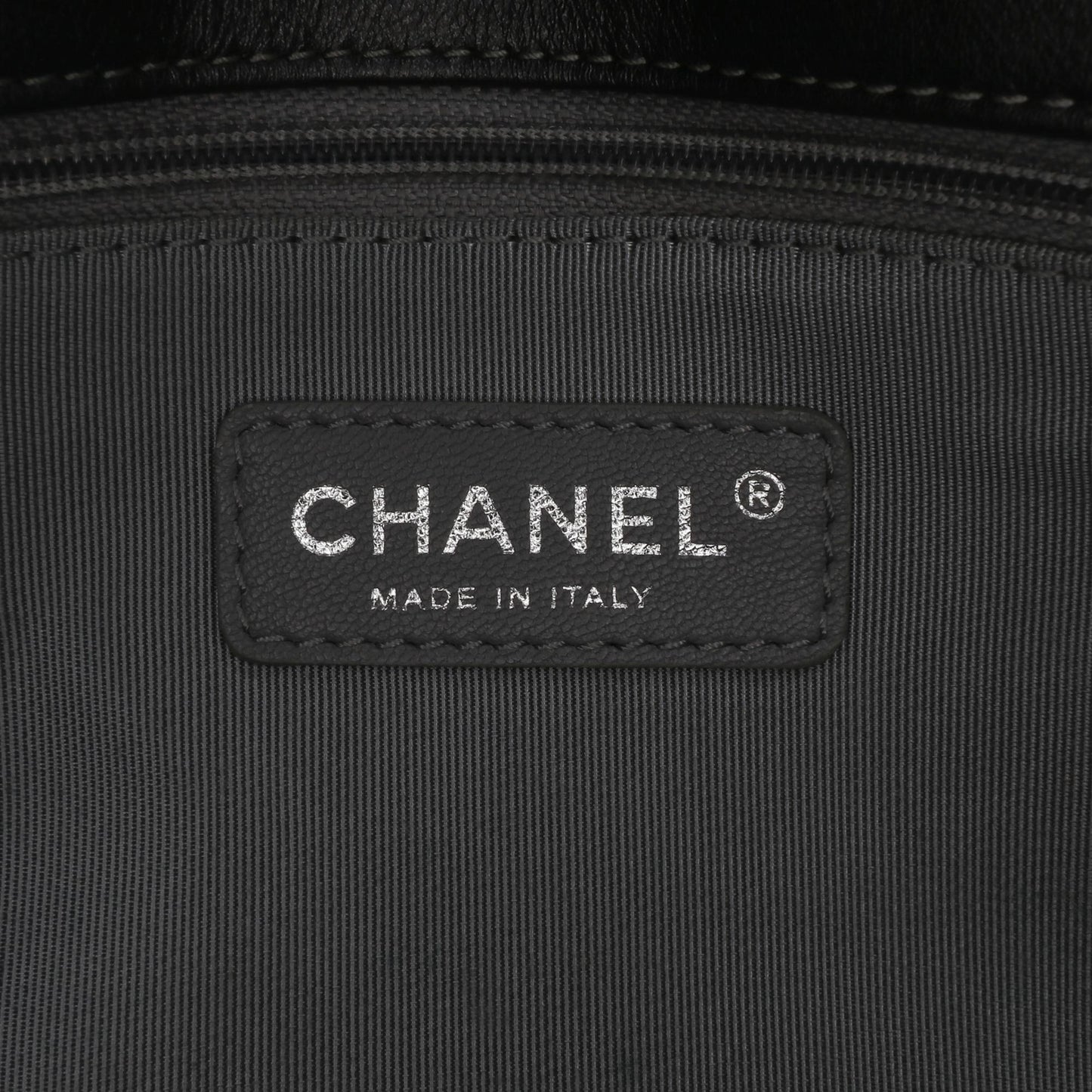 Chanel Vertical Quilted Patent Maharaja Express Flap