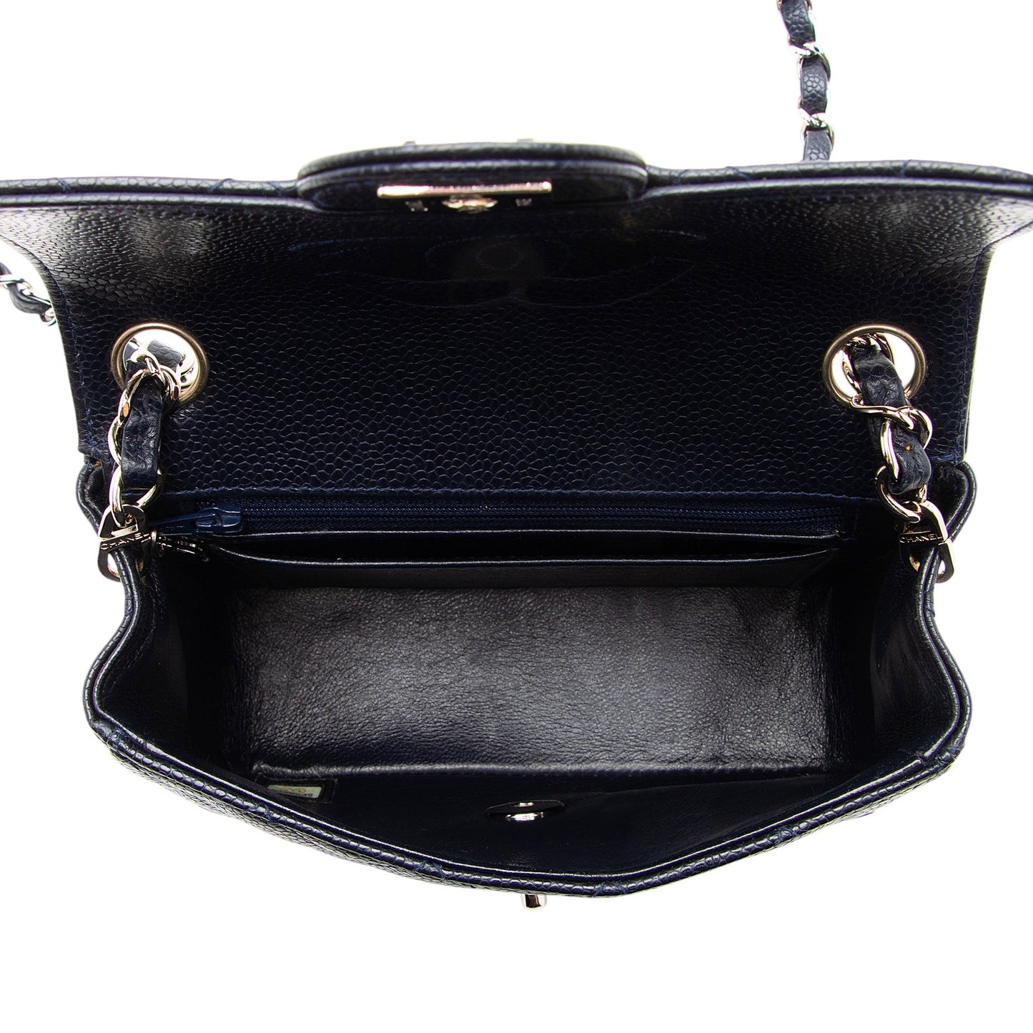 Chanel Vintage Caviar Classic Square Mini Flap Bag
