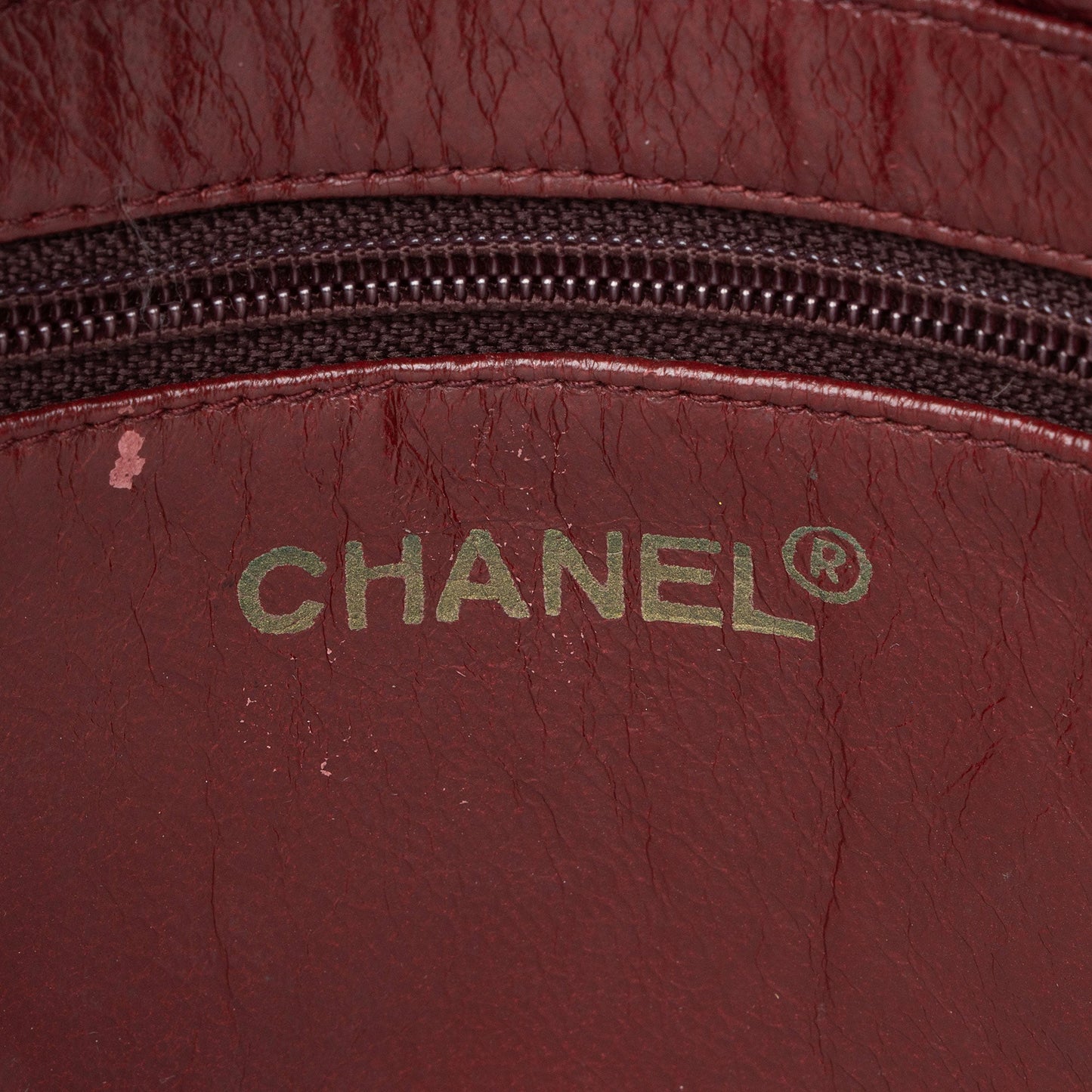 Chanel Vintage Lambskin Chain Camera Bag