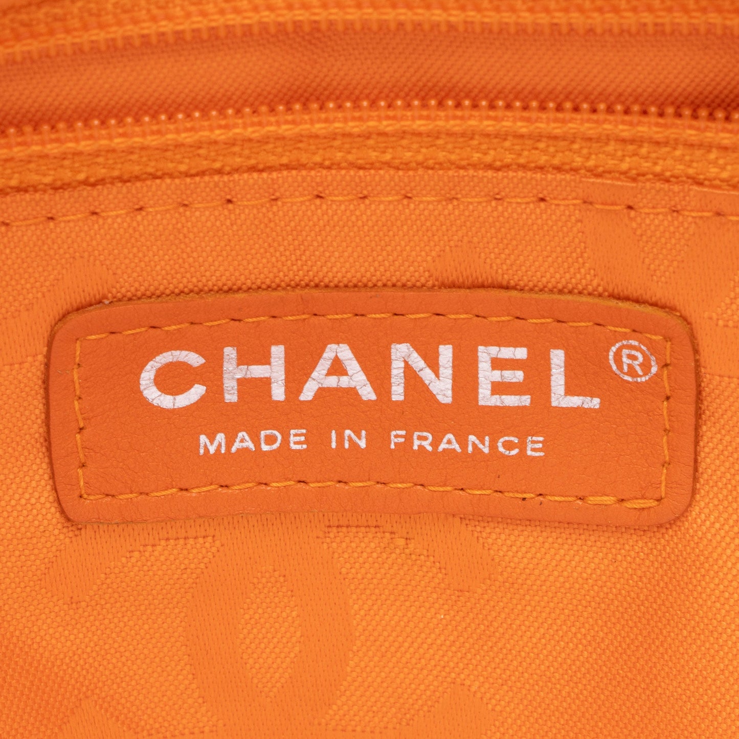Chanel Vintage Lambskin Ligne Cambon Large Shopping Tote